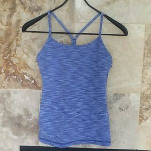 lululemon athletica Tops - Blue lululemon power y tank lululemon athletica Tops - Blue lululemon power y tank